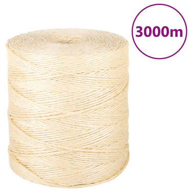 Seil 100% Sisal 2 mm 3000 m